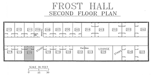 Frost 2nd floor plan